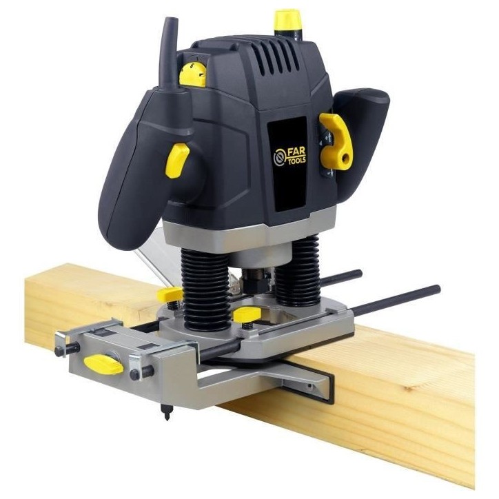 FARTOOLS PRO - ER 1300 Défonceuse Electrique 1300 W, Pinces admissibles 8/12 mm - 115470 FARTOOLS PRO - ER 1300 Défonceuse Electrique 1300 W, Pinces admissibles 8/12 mm - 115470