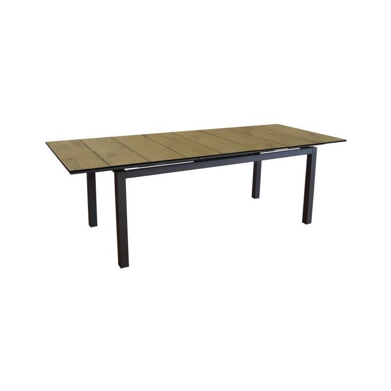 Table de jardin - Rectangulaire - Extensible - Structure en aluminium Table de jardin - Rectangulaire - Extensible - Structure en aluminium