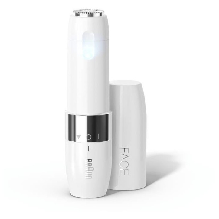 Rasoir Visage électrique pour femme Braun Face Mini FS1000 - Fonction Smart Light - Blanc Rasoir Visage électrique pour femme Braun Face Mini FS1000 - Fonction Smart Light - Blanc