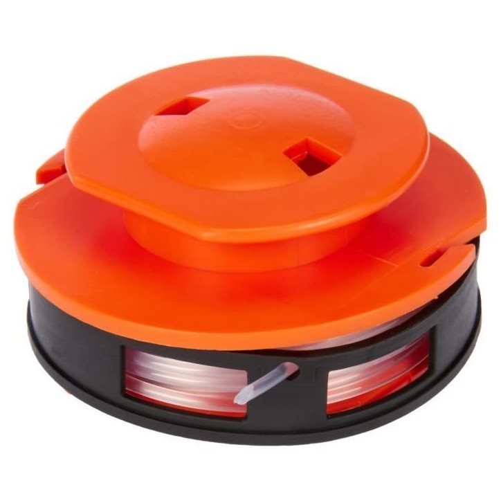 Bobine de fil nylon - BLACK & DECKER - Accessoires Coupe-Bordures - Longueur 5,5m - Orange Bobine de fil nylon - BLACK & DECKER - Accessoires Coupe-Bordures - Longueur 5,5m - Orange