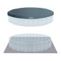 Kit Piscine hors sol tubulaire INTEX - Pris Frame - 610 x 132 cm - Ronde (Pompe, bâche, tapis de sol et échelle) - 26756NP Kit Piscine hors sol tubulaire INTEX - Pris Frame - 610 x 132 cm - Ronde (Pompe, bâche, tapis de sol et échelle) - 26756NP