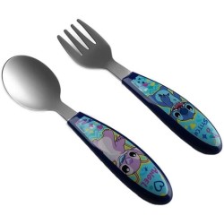 Set de 2 couverts - THERMOBABY - LILO & STITCH - Fourchette + cuillere