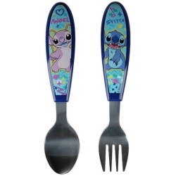 Set de 2 couverts - THERMOBABY - LILO & STITCH - Fourchette + cuillere