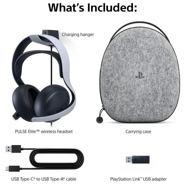 Casque PS5 sans fil - PULSE Elite