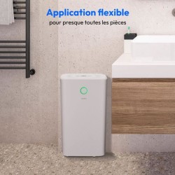 Déshumidificateur - MEDION - 12L / jour - Capacité réservoir 2L