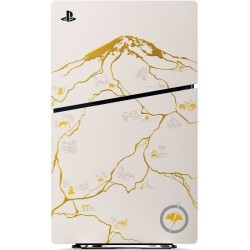 Console PS5 Standard - Édition limitée Ghost of Yotei - Gold + Jeu G