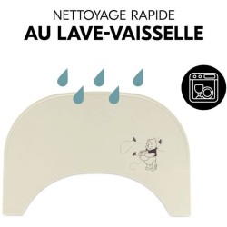 Set de table pour chaise haute - HAUCK - 100 % Silicone alimentaire -