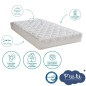 Matelas Bébé Climatisé - 60x120x10 cm - Reversible - Déhoussable - Anti Acarien - Fabrication Française Matelas Bébé Climatisé - 60x120x10 cm - Reversible - Déhoussable - Anti Acarien - Fabrication Française