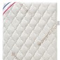 Matelas Bébé Coton Bio - 60x120x10 cm - 100% Coton - Déhoussable - Sans traitement chimique Matelas Bébé Coton Bio - 60x120x10 cm - 100% Coton - Déhoussable - Sans traitement chimique