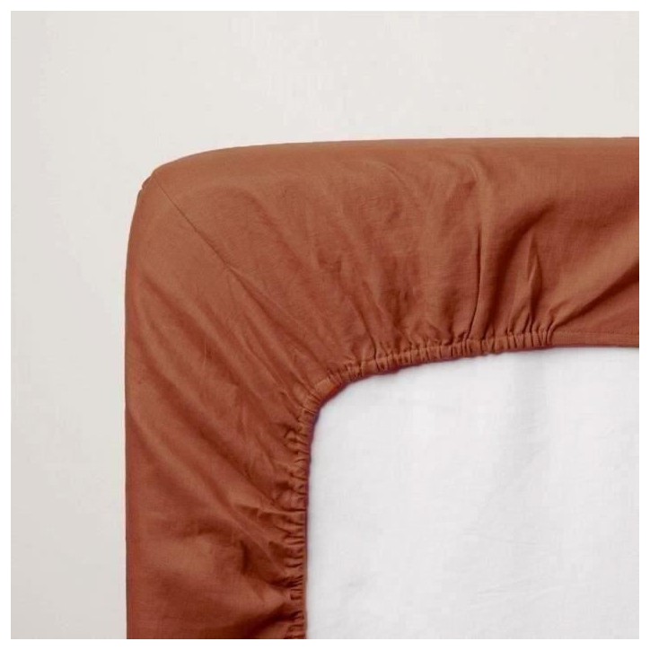 Drap housse - P'TIT DODO - 70 x 140 cm - Jersey - Tomette Drap housse - P'TIT DODO - 70 x 140 cm - Jersey - Tomette