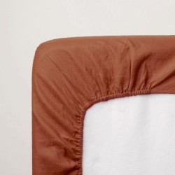 Drap housse - P'TIT DODO - 60 x 120 cm - Jersey - Tomette