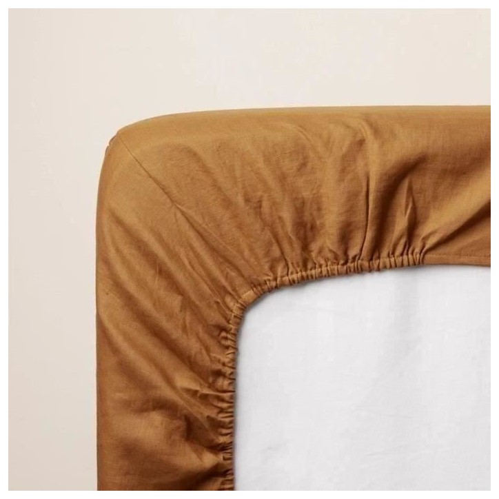 Drap housse - P'TIT DODO - 70 x 140 cm - Jersey - Caramel Drap housse - P'TIT DODO - 70 x 140 cm - Jersey - Caramel