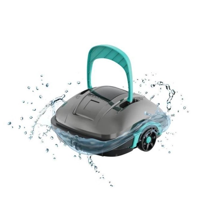 Robot de piscine - Bestway - Platy - Autonome - nettoyage fond plat - 18m² max Robot de piscine - Bestway - Platy - Autonome - nettoyage fond plat - 18m² max