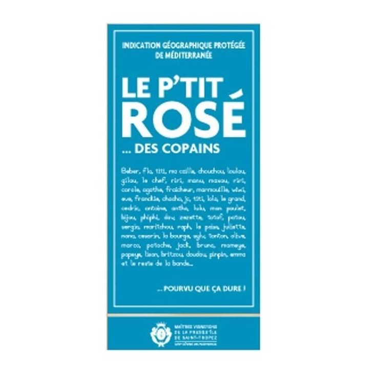 Le P'tit Rosé des Copains Méditerranée- Vin rosé