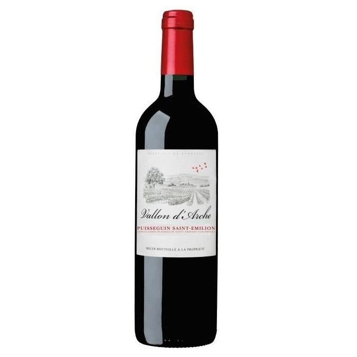 Vallon d'Arche 2020 Puisseguin Saint-Emilion - Vin rouge de Bordeaux