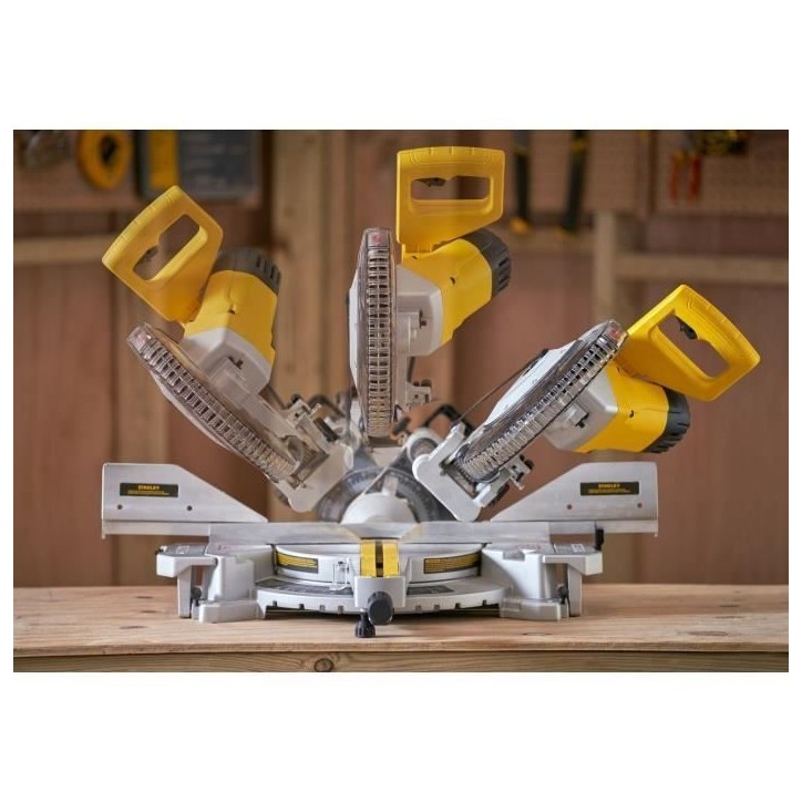 Scie a onglet radiale filaire - Stanley Fatmax - SM1800-QS - 1800W Scie a onglet radiale filaire - Stanley Fatmax - SM1800-QS - 1800W