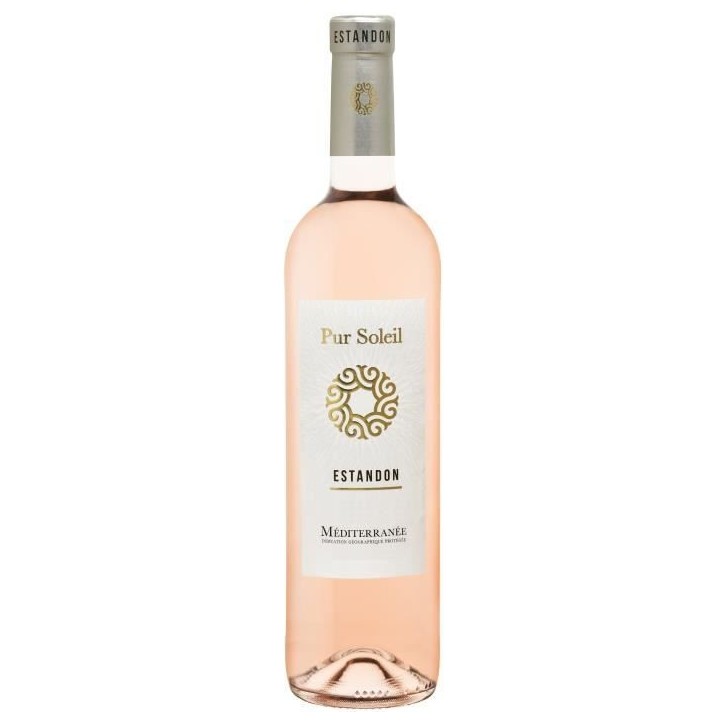 Estandon Pur Soleil Méditerrannée - Vin rosé de Provence - Bio 2024