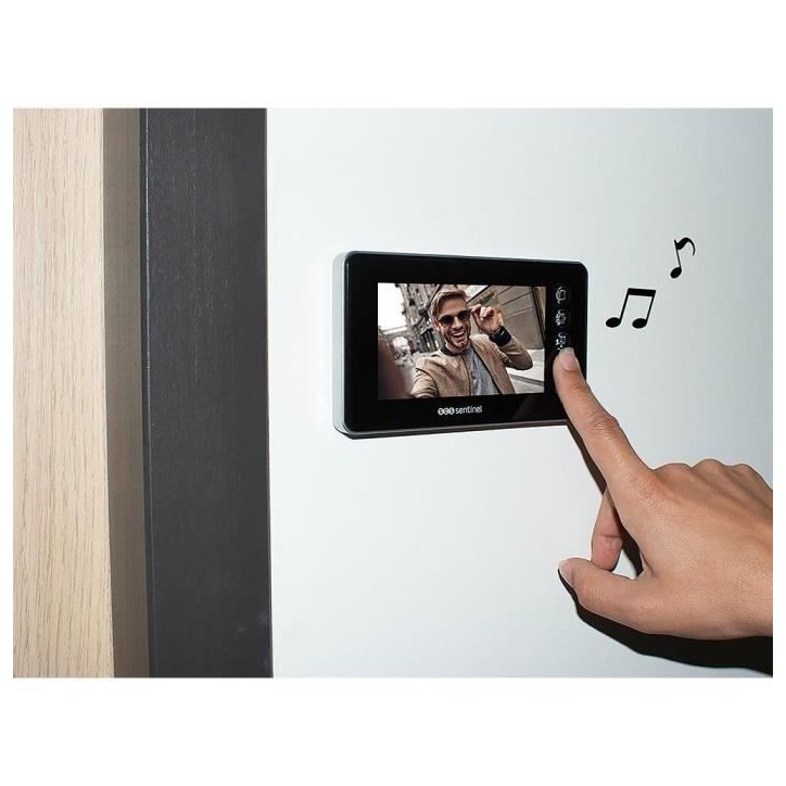 Interphone vidéo filaire - VisioFirst 4.3 - SCS SENTINEL - Garantie 3 ans Interphone vidéo filaire - VisioFirst 4.3 - SCS SENTINEL - Garantie 3 ans