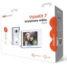 Interphone vidéo filaire - SCS SENTINEL - VisioKit 7 - Blanc
