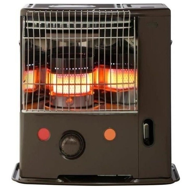 Poele a pétrole a meche WEBBER R174C 2200 watts - Sécurité anti-basculement - Détecteur CO² Poele a pétrole a meche WEBBER R174C 2200 watts - Sécurité anti-basculement - Détecteur CO²