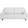 Canapé converible - 3 places - PYLA - Bouclette blanche - Coffre - 20
