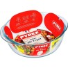 Plat air fryer - PYREX - 1450144 - Rond - En verre borosilicate - 26 c