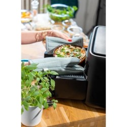 Plat air fryer - PYREX - 1450144 - Rond - En verre borosilicate - 26 c