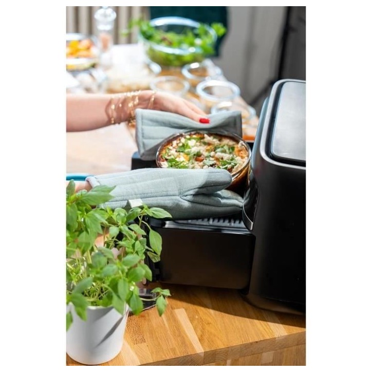 Plat air fryer - PYREX - 1450144 - Rond - En verre borosilicate - 26 cm Plat air fryer - PYREX - 1450144 - Rond - En verre borosilicate - 26 cm