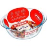 Plat air fryer - PYREX - 1450144 - Rond - En verre borosilicate - 26 c