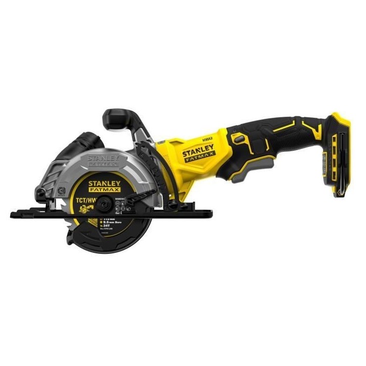 Scie circulaire sans fil - Stanley Fatmax - Brushless - SFMCS515B-XJ - 18V - profondeur de coupe 38mm