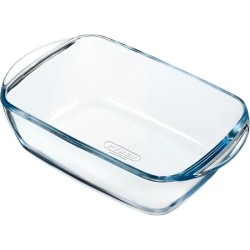 Plat air fryer - PYREX - 1450143 - Rectangulaire - En verre borosilica
