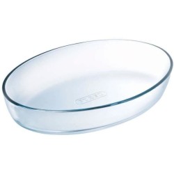Plat a four - PYREX - 1450038 - Oval - En verre borosilicate - 35 x 24