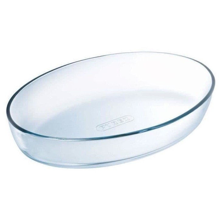 Plat a four - PYREX - 1450038 - Oval - En verre borosilicate - 35 x 24 cm Plat a four - PYREX - 1450038 - Oval - En verre borosilicate - 35 x 24 cm