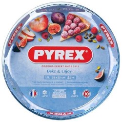 Moule a tarte - PYREX - 1450152 - En verre borosilicate - 28 cm