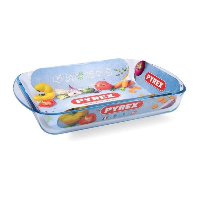 Plat a lasagnes - PYREX - 1450032 - Rectangulaire - En verre borosilic Plat a lasagnes - PYREX - 1450032 - Rectangulaire - En verre borosilic