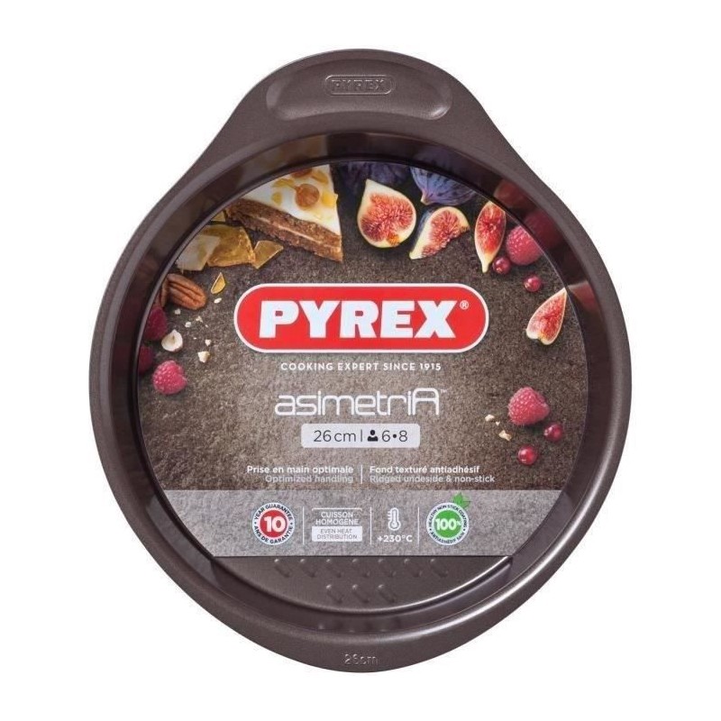 Moule a manqué - PYREX - 1452004 - En acier carbonne - Antiadhésif - Moule a manqué - PYREX - 1452004 - En acier carbonne - Antiadhésif -