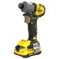 Visseuse a impact sans fil + 2 batteries 2Ah + chargeur - 18V - Stanley Fatmax - Brushless - SFMCF830D2K-QW Visseuse a impact sans fil + 2 batteries 2Ah + chargeur - 18V - Stanley Fatmax - Brushless - SFMCF830D2K-QW