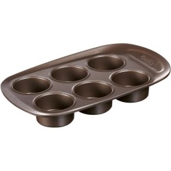 Moule a muffin - PYREX - 1452001 - Rond - En acier carbonne - Antiadh