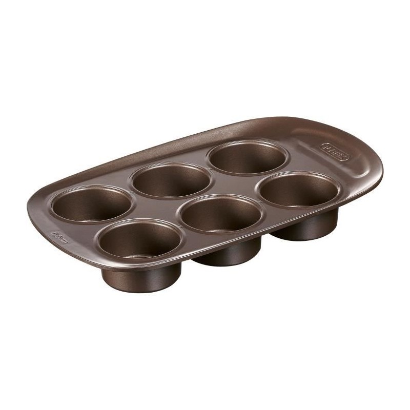 Moule a muffin - PYREX - 1452001 - Rond - En acier carbonne - Antiadh Moule a muffin - PYREX - 1452001 - Rond - En acier carbonne - Antiadh