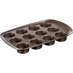 Moule a muffin - PYREX - 1452002 - En acier carbonne - Antiadhésif -