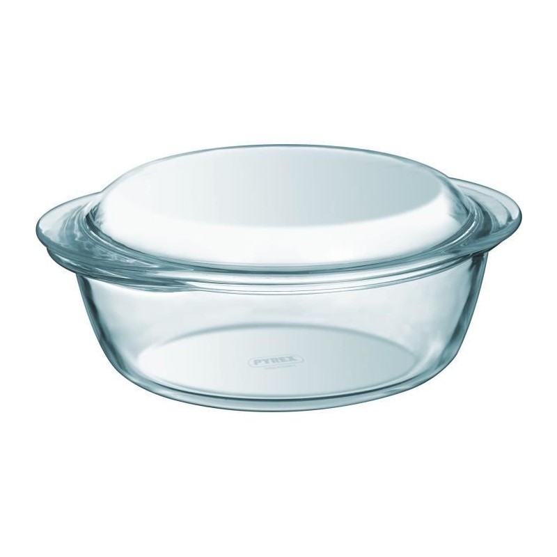 Cocotte - PYREX - 1450094 - Ronde - En verre borosilicate - 3 litres Cocotte - PYREX - 1450094 - Ronde - En verre borosilicate - 3 litres