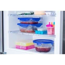 Lot de 7 Boîtes de conservation - PYREX - Cook & Go - Verre - Couverc