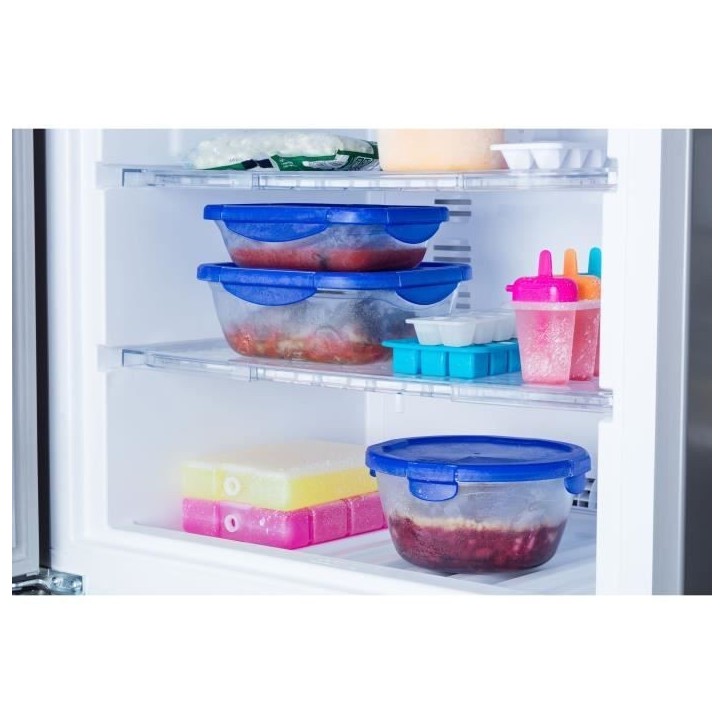 Lot de 7 Boîtes de conservation - PYREX - Cook & Go - Verre - Couvercle étanche Lot de 7 Boîtes de conservation - PYREX - Cook & Go - Verre - Couvercle étanche