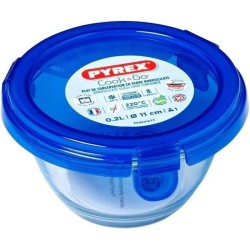 Boîte ronde avec couvercle - PYREX - 1451032 - 11 cm-200 ml - Cook &