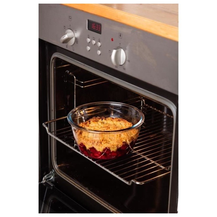 Boîte ronde avec couvercle - PYREX - 1451032 - 11 cm-200 ml - Cook & Go - Base en verre borosilicate Boîte ronde avec couvercle - PYREX - 1451032 - 11 cm-200 ml - Cook & Go - Base en verre borosilicate
