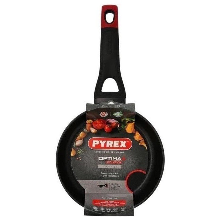 Poele - PYREX - 1455015 - En aluminium forgé - Antiadhésif - 20 cm - Sans PFAS Poele - PYREX - 1455015 - En aluminium forgé - Antiadhésif - 20 cm - Sans PFAS