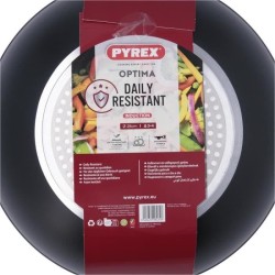 Wok - PYREX - 1455021 - En aluminium forgé - Antiadhésif - 28 cm - S