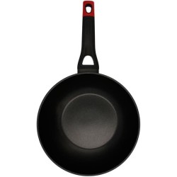 Wok - PYREX - 1455021 - En aluminium forgé - Antiadhésif - 28 cm - S