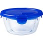 Lot de 3 Lunch Box - PYREX - Cook & Go - Verre - Rond - Couvercle hermétique - 0,7 L Lot de 3 Lunch Box - PYREX - Cook & Go - Verre - Rond - Couvercle hermétique - 0,7 L