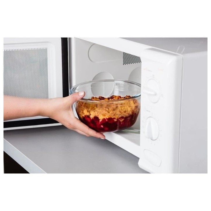 Lot de 3 Lunch Box - PYREX - Cook & Go - Verre - Rond - Couvercle hermétique - 0,7 L Lot de 3 Lunch Box - PYREX - Cook & Go - Verre - Rond - Couvercle hermétique - 0,7 L